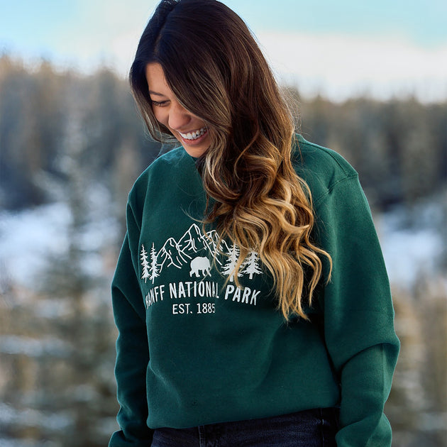 正規品・送料込◆THE NORTH FACE◆BANFF CREWNECK Banff Sweatshirt Comfort Colors Crewneck Banff National Park